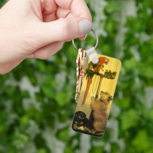Islay, Tilco, a Macaw en Tortelduifjes van Landsee Sleutelhanger