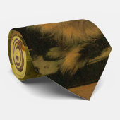 Islay, Tilco, a Macaw en Tortelduifjes van Landsee Stropdas (Opgerold)