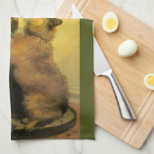 Islay, Tilco, a Macaw en Tortelduifjes van Landsee Theedoek (Quarter Fold)