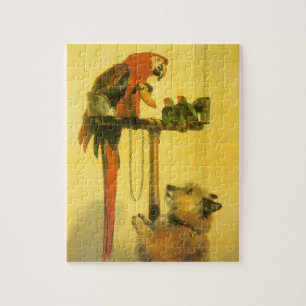 Islay, Tilco, een Ara en liefdesvogels door Landse Legpuzzel