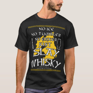 Islay Whisky Smoky Peaty Single Malt Island Scotla T-shirt