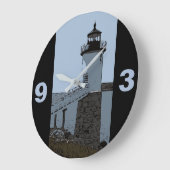 ISLE AU HAUT LIGHT GROTE KLOK (Hoek)