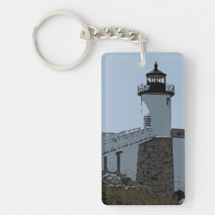 ISLE AU HAUT LIGHT SLEUTELHANGER