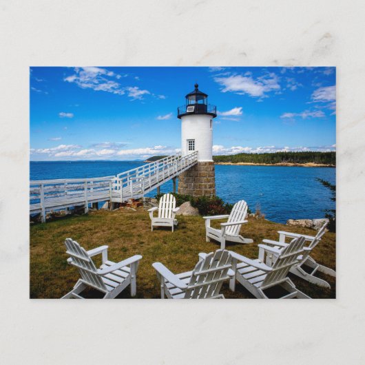 Isle au Haut, Maine Lighthouse Briefkaart (Voorkant)