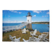 Isle au Haut, Maine Lighthouse Kussensloop (Achterkant)