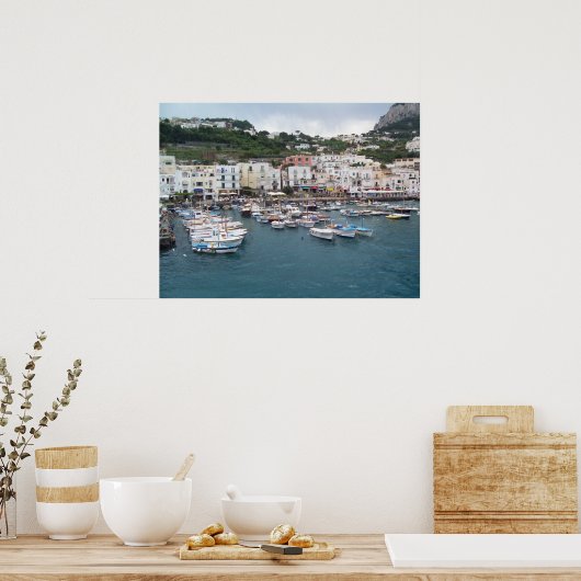 Isle di Capri Poster (Keuken)