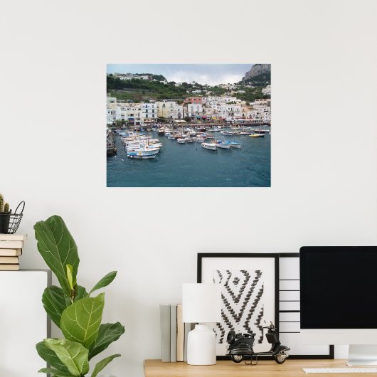 Isle di Capri Poster (Thuiskantoor)