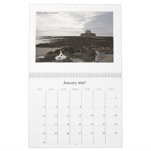 ISLE OF ANGLESEY Calendar Kalender (Jan 2027)