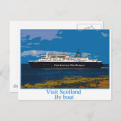 Isle of Arran Ferry - Schotland Briefkaart (Voorkant / Achterkant)