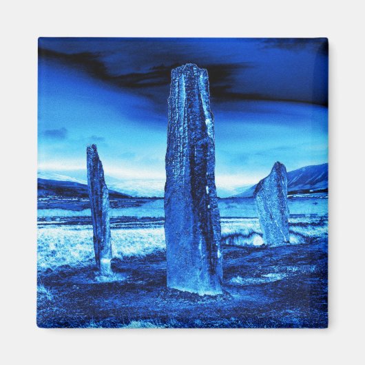 Isle of Arran Machrie Moor Staande stenen Magneet (Voorkant)
