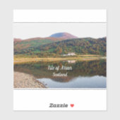 Isle of Arran, Schotland, schilderachtig foto Sticker (Vel)
