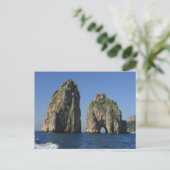 Isle of Capri, Faraglioni Briefkaart (Staand voorkant)