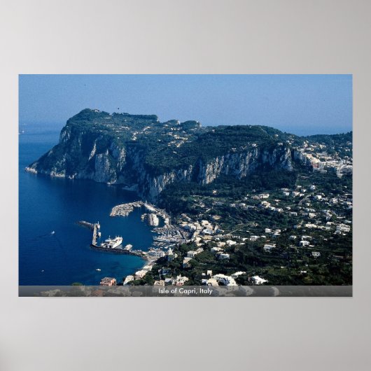 Isle of Capri, Italië Poster (Voorkant)