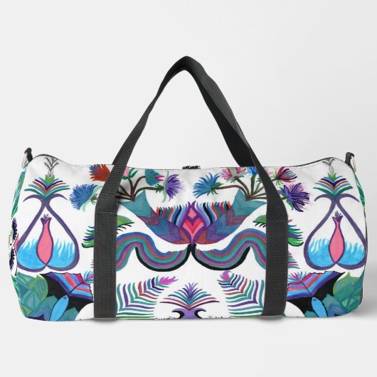 Isle-of-Ferns Original en C/M op een plunjezak (Voorkant)