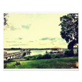 Isle of Hope, Georgia Foto Afdruk (Voorkant)