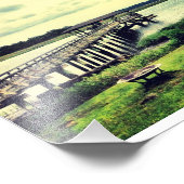 Isle of Hope, Georgia Foto Afdruk (Hoek)