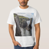 Isle of Islay Zee Stack - Soldaten Rock T-Shirt (Voorkant)