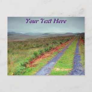 Isle of Jura-pad, Schotland Briefkaart