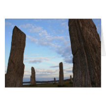 Isle of Lewis Standing Stones Card