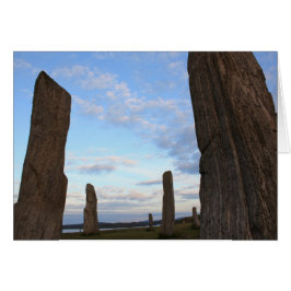 Isle of Lewis Standing Stones Card