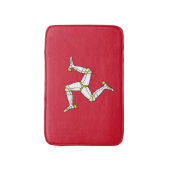 Isle of Man flag Badmat (Voorkant Verticaal)