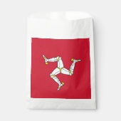 Isle of Man flag Bedankzakje (Voorkant)