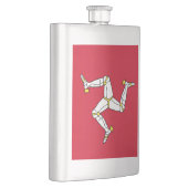 Isle of Man flag Flacon (Rechts)