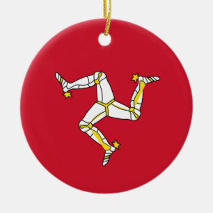 Isle of Man flag Keramisch Ornament