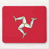Isle of Man flag Muismat (Voorkant)