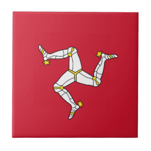Isle of Man flag Tegeltje