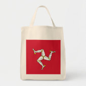 Isle of Man flag Tote Bag (Voorkant)