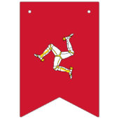 Isle of Man flag Vlaggetjes (Eerste vlag)