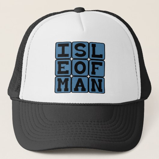 Isle Of Man, Mann-eiland Trucker Pet (Voorkant)