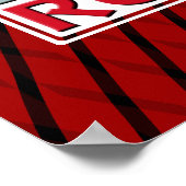 Isle of Man Manx American Artwork Poster (Hoek)