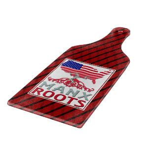 Isle of Man Manx American Chopping Board Snijplank