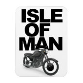 Isle of Man-motorfietser Magneet (Verticaal)