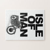 Isle of Man-motorracefietser Legpuzzel (Horizontaal)