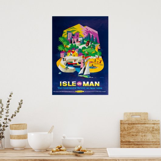 ISLE OF MAN POSTER (Keuken)