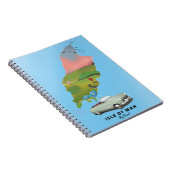 Isle of Man-reisposter Notitieboek (Rechterzijde)