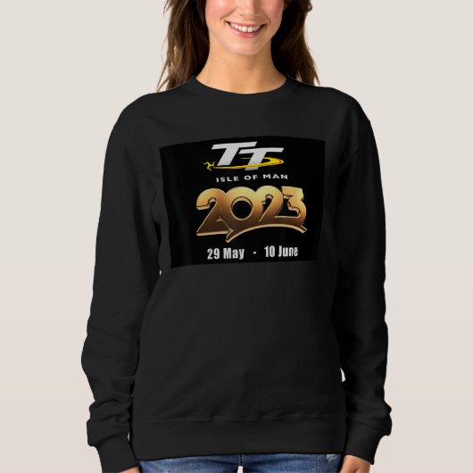 Isle of Man TT Races 2023 Motorbike Motor Sport Mo Trui (Voorkant)