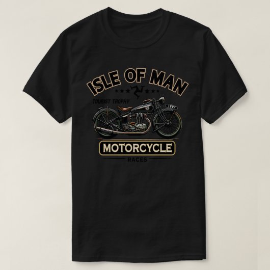 Isle of Man TT Races T-shirt (Design voorkant)