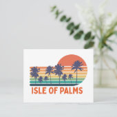 ISLE OF PALMS BRIEFKAART (Staand voorkant)