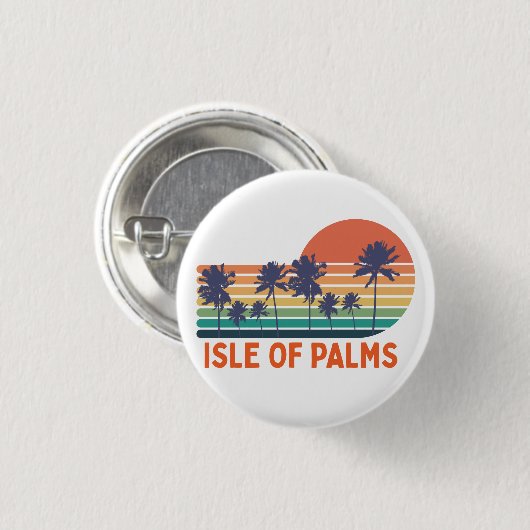 ISLE OF PALMS RONDE BUTTON 3,2 CM (Voorkant /achterkant)