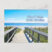 Isle of Palms South Carolina Beach Briefkaart (Voorkant)
