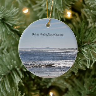 Isle of Palms, South Carolina Keramisch Ornament