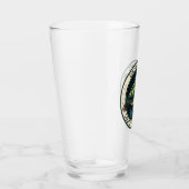 Isle of Palms South Carolina Turtle Badge Glas (Rechts)