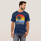 Isle of Palms zonsondergang T-shirt (Voorkant volledig)