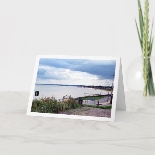 Isle of Sheppey, Leysdown-on-Sea Strand Kaart (Voorkant)