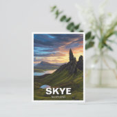 Isle of Skye Herbrides Schotland Reizen Briefkaart (Staand voorkant)