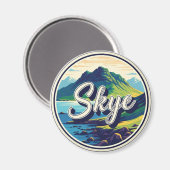 Isle of Skye Herbrides Schotland Reizen Magneet (Voorkant / Achterkant)